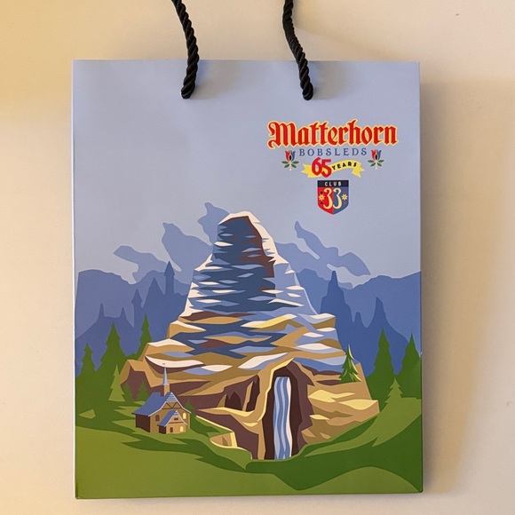 New! Disney Club 33 65th Anniversary Matterhorn Loungefly Ears - Picture 4 of 4